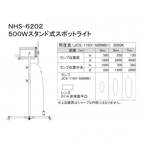 スポットライト(500W)